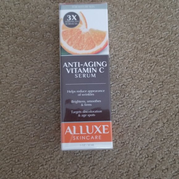 **NIB** Alluxe Skincare Anti-Aging Vitamin C Serum 1 fl oz/30ml - Picture 1 of 3